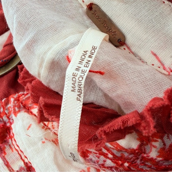 Free People Tropical Toile Maxi Dress Small - Picture 2 of 4